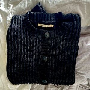 Misha and Puff studio cardigan in carbon